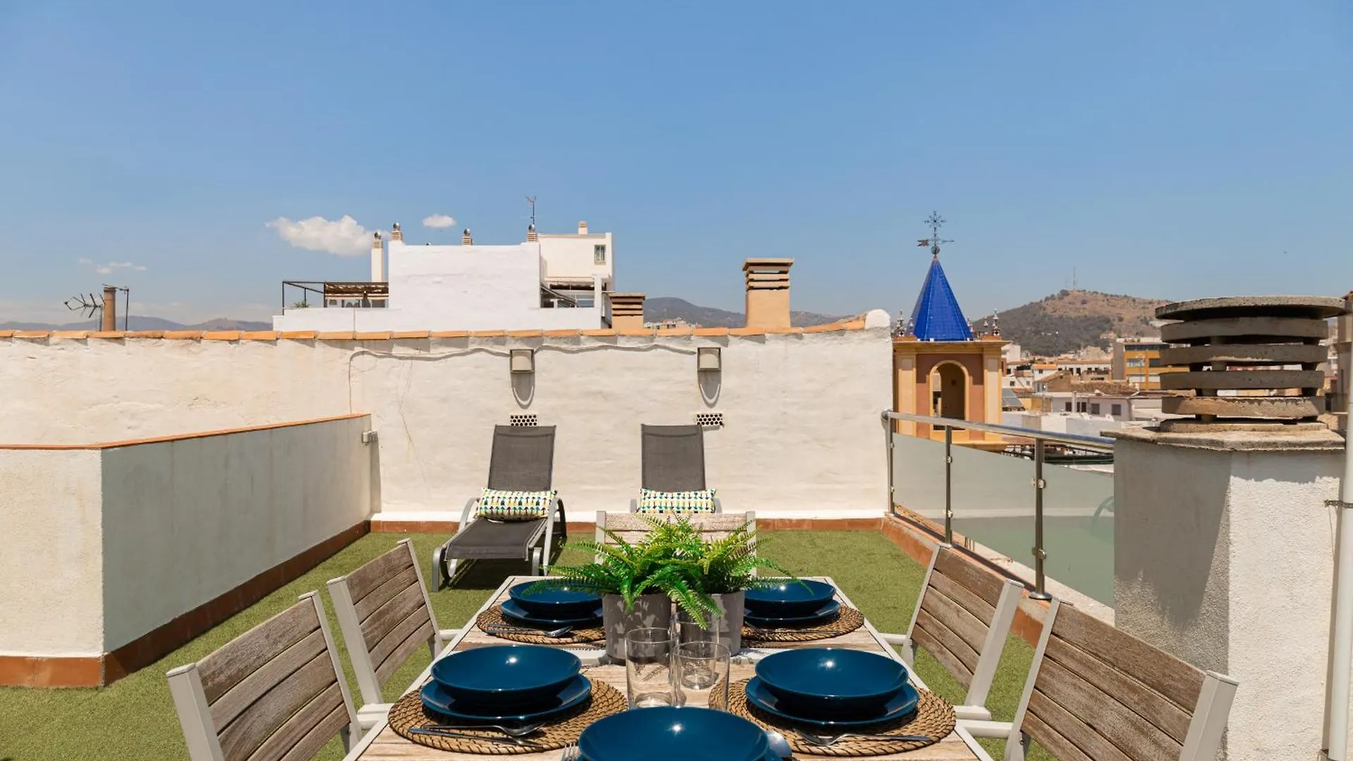 C103 - Sunny Terrace, Old Town Views Lejlighed Málaga